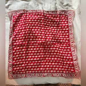 [madewell] red bandana, never used